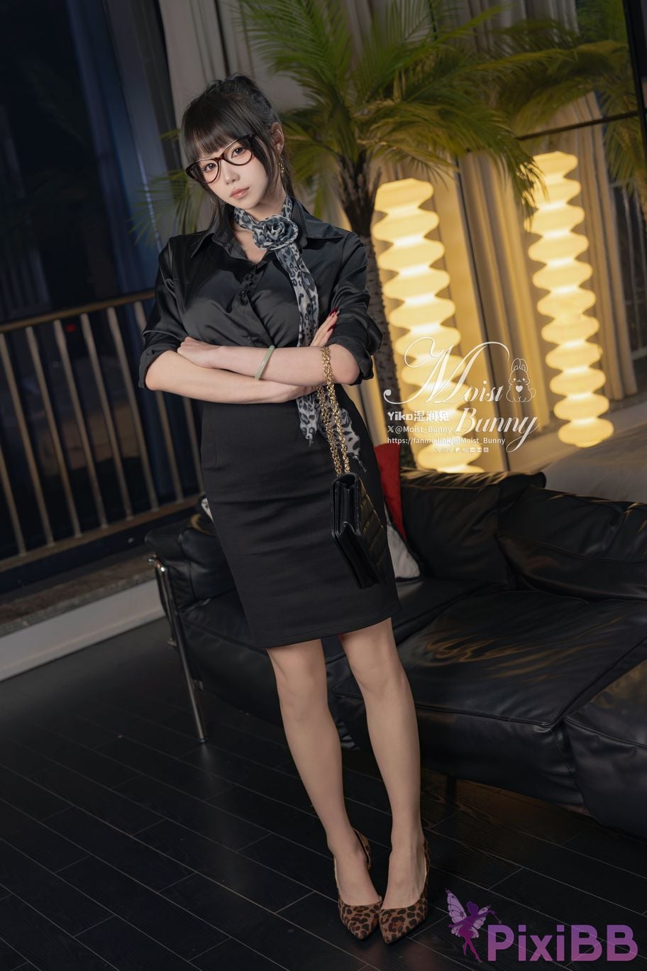 Coser Sticky bunny rabbit 04 Monthly Works Presidents Guide Buttons PixiBB.COM 124