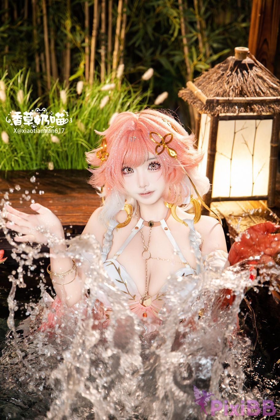 Cosplayer Vanilla Milk Meow Changli Collectors Edition long swimsuit PixiBB.COM 013.JPG