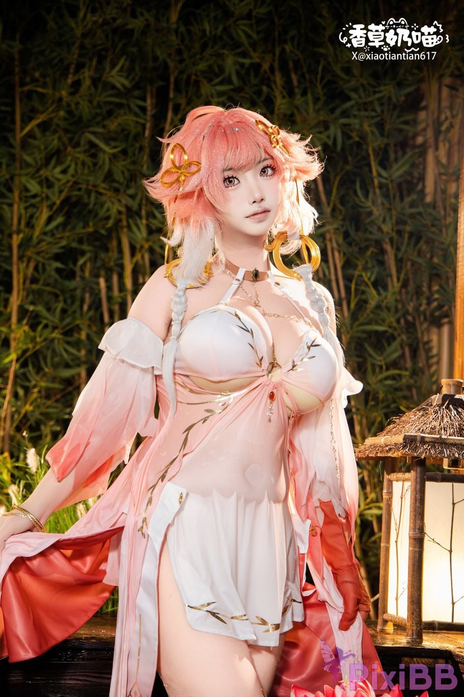 Cosplayer Vanilla Milk Meow Changli Collectors Edition long swimsuit PixiBB.COM 017.JPG