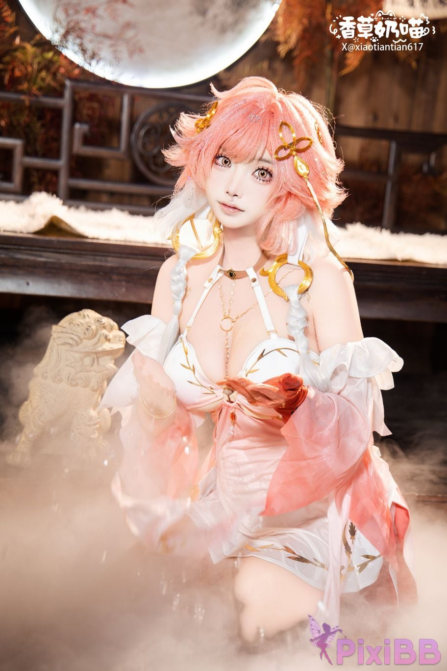 Cosplayer Vanilla Milk Meow Changli Collectors Edition long swimsuit PixiBB.COM 046.JPG