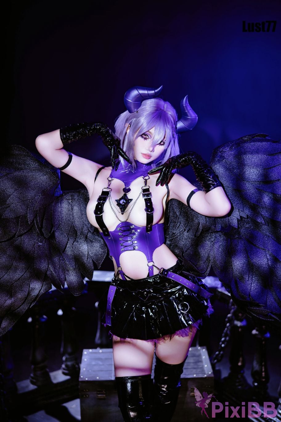 Cosplayer Qiqi be good Song of the Fallen Angels PixiBB.COM 004