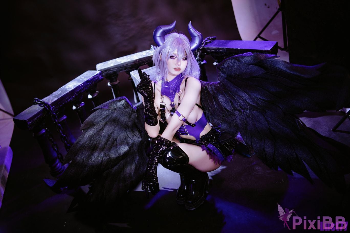 Cosplayer Qiqi be good Song of the Fallen Angels PixiBB.COM 012