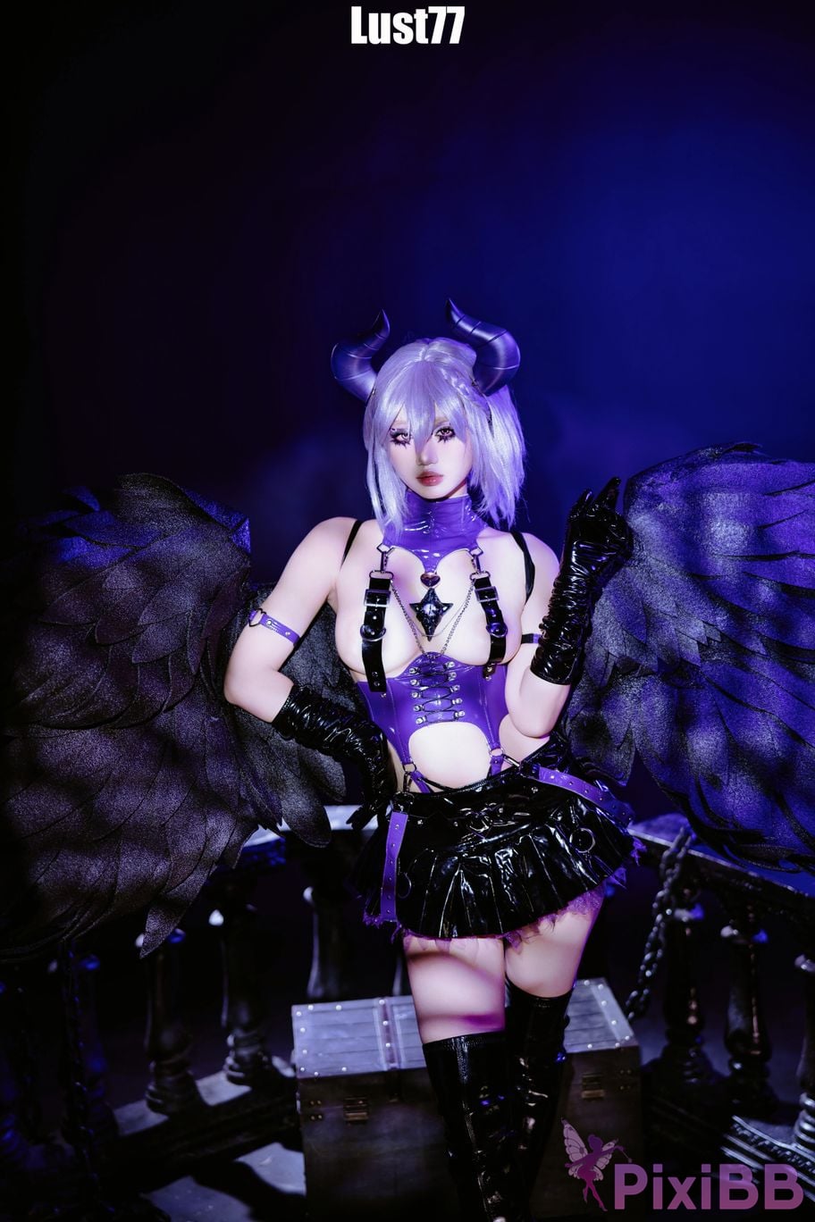 Cosplayer Qiqi be good Song of the Fallen Angels PixiBB.COM 016