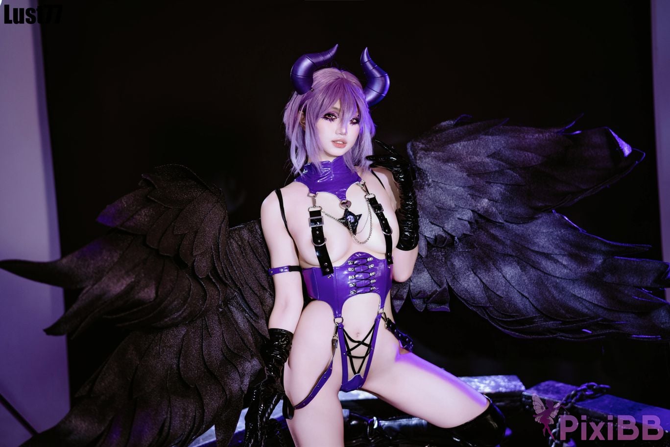 Cosplayer Qiqi be good Song of the Fallen Angels PixiBB.COM 023
