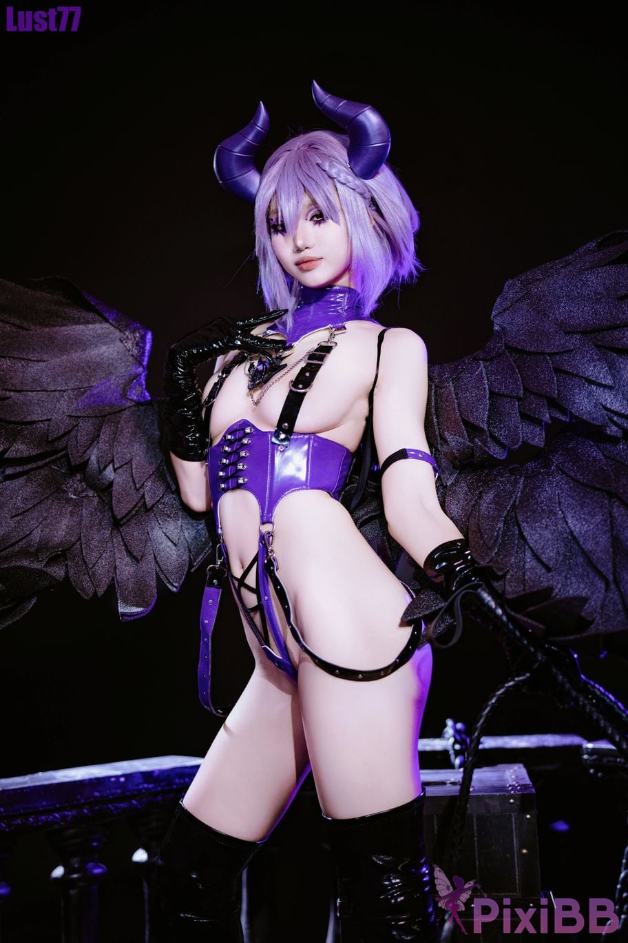 Cosplayer Qiqi be good Song of the Fallen Angels PixiBB.COM 045