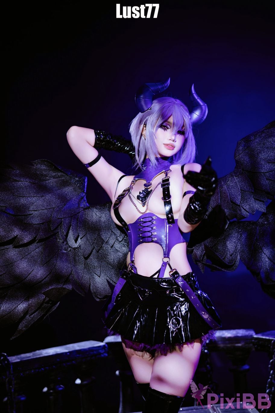 Cosplayer Qiqi be good Song of the Fallen Angels PixiBB.COM 051
