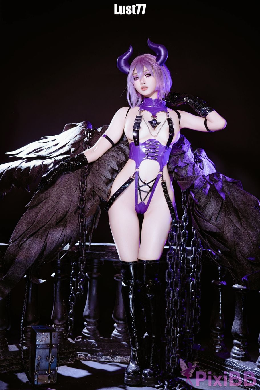 Cosplayer Qiqi be good Song of the Fallen Angels PixiBB.COM 052