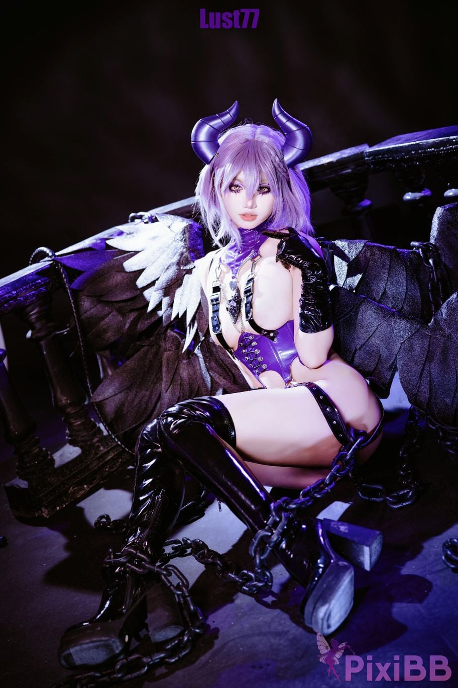 Cosplayer Qiqi be good Song of the Fallen Angels PixiBB.COM 064