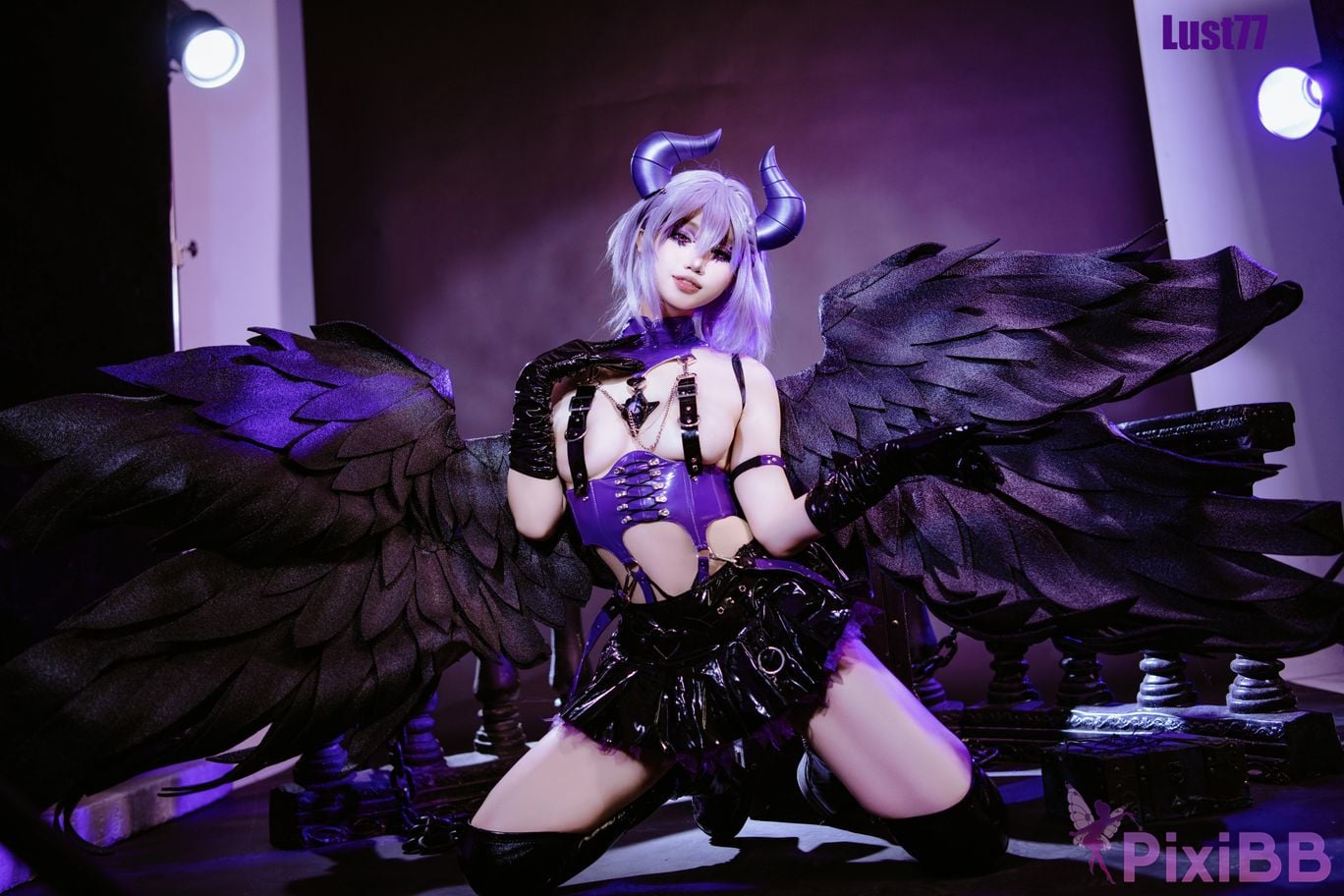 Cosplayer Qiqi be good Song of the Fallen Angels PixiBB.COM 075