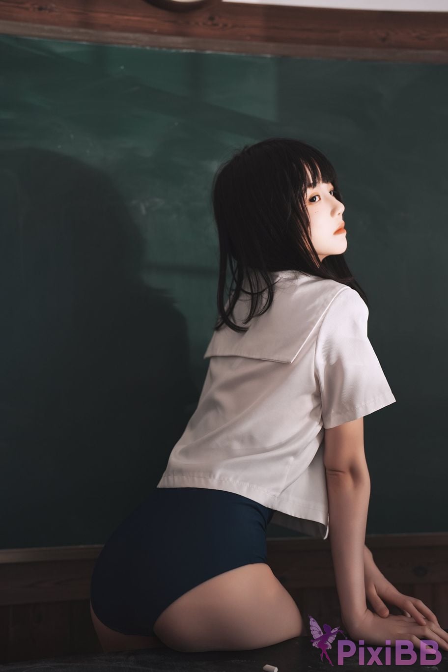 Coser Peach Meow Classroom Death Water PixiBB.COM 011