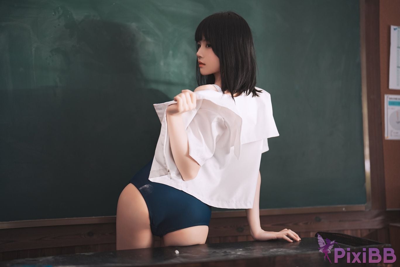 Coser Peach Meow Classroom Death Water PixiBB.COM 014
