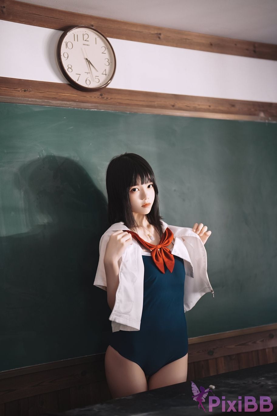Coser Peach Meow Classroom Death Water PixiBB.COM 016