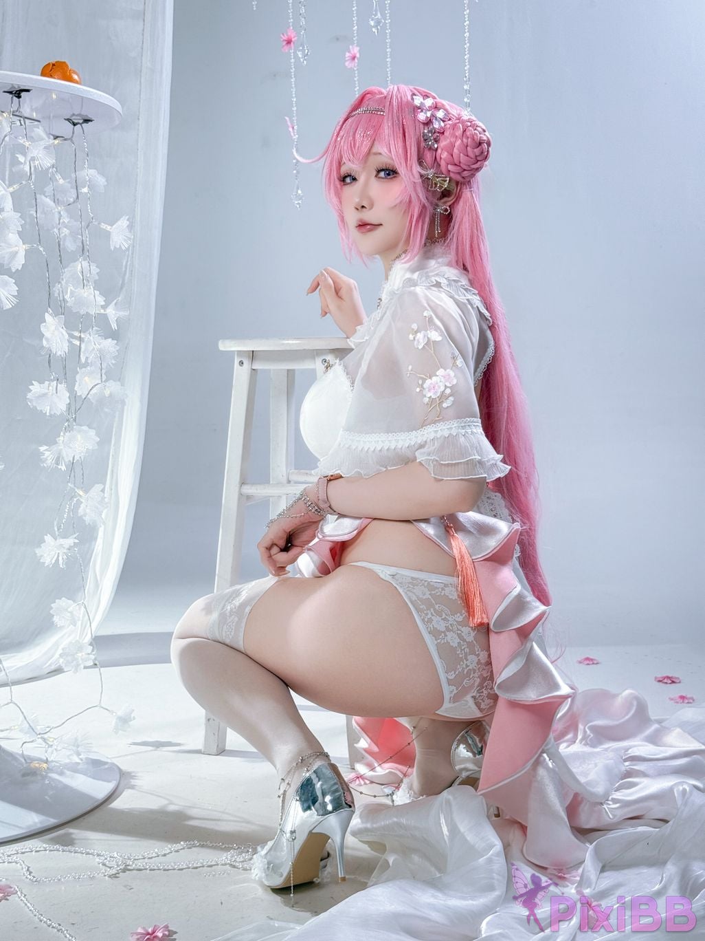 Cosplayer The star is late Hoshilily goddess of victory Nikki dorothy PixiBB.COM 036
