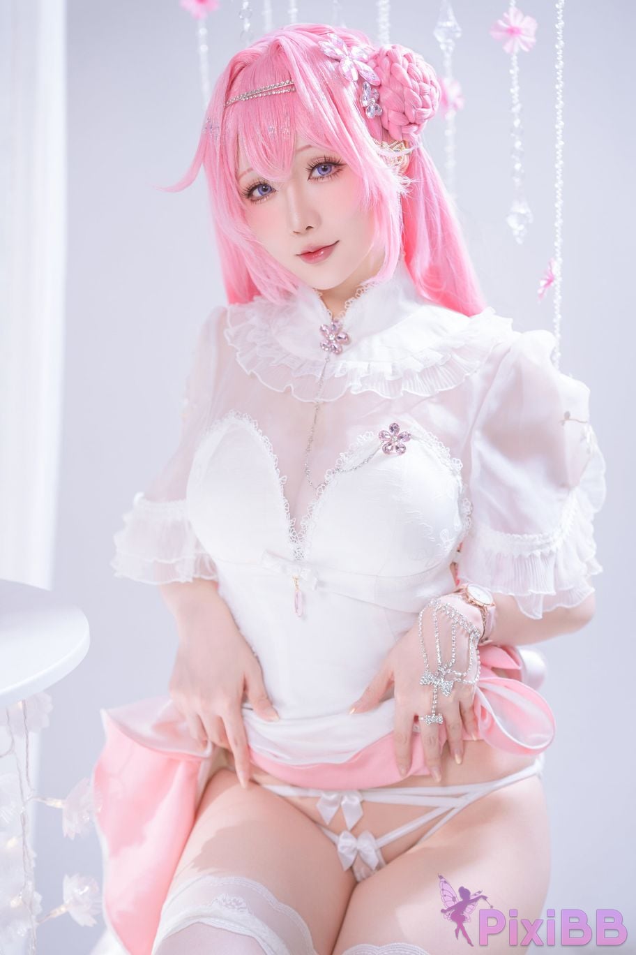 Cosplayer The star is late Hoshilily goddess of victory Nikki dorothy PixiBB.COM 040