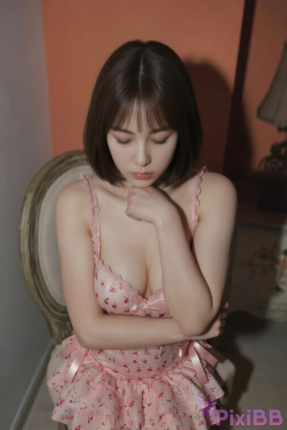 AIGirl Xiao Qiao is not pink polka dots PixiBB.COM 032