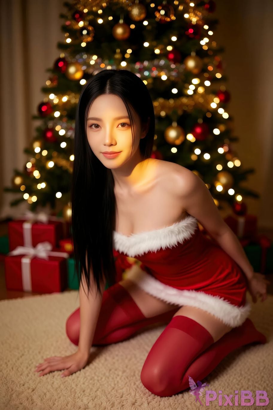 AIGirl Mimei red bikini PixiBB.COM 029