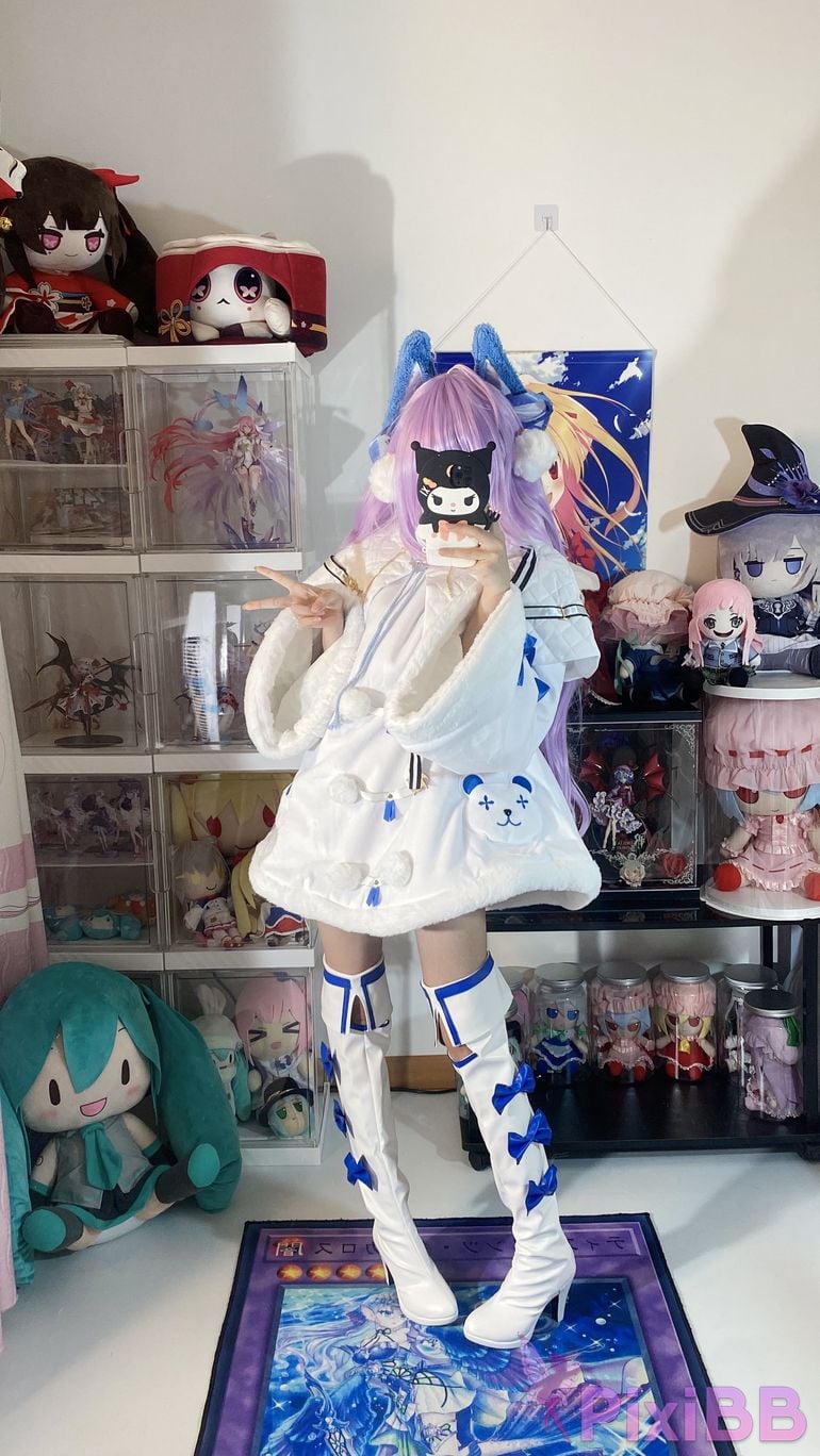 Cosplay Shirly Azur Blue Route Tashkent Original Skin PixiBB.COM 013