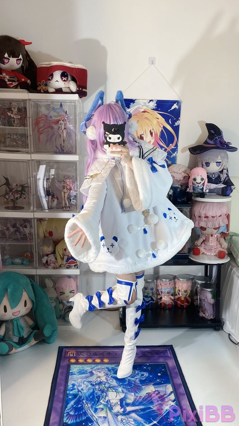 Cosplay Shirly Azur Blue Route Tashkent Original Skin PixiBB.COM 019