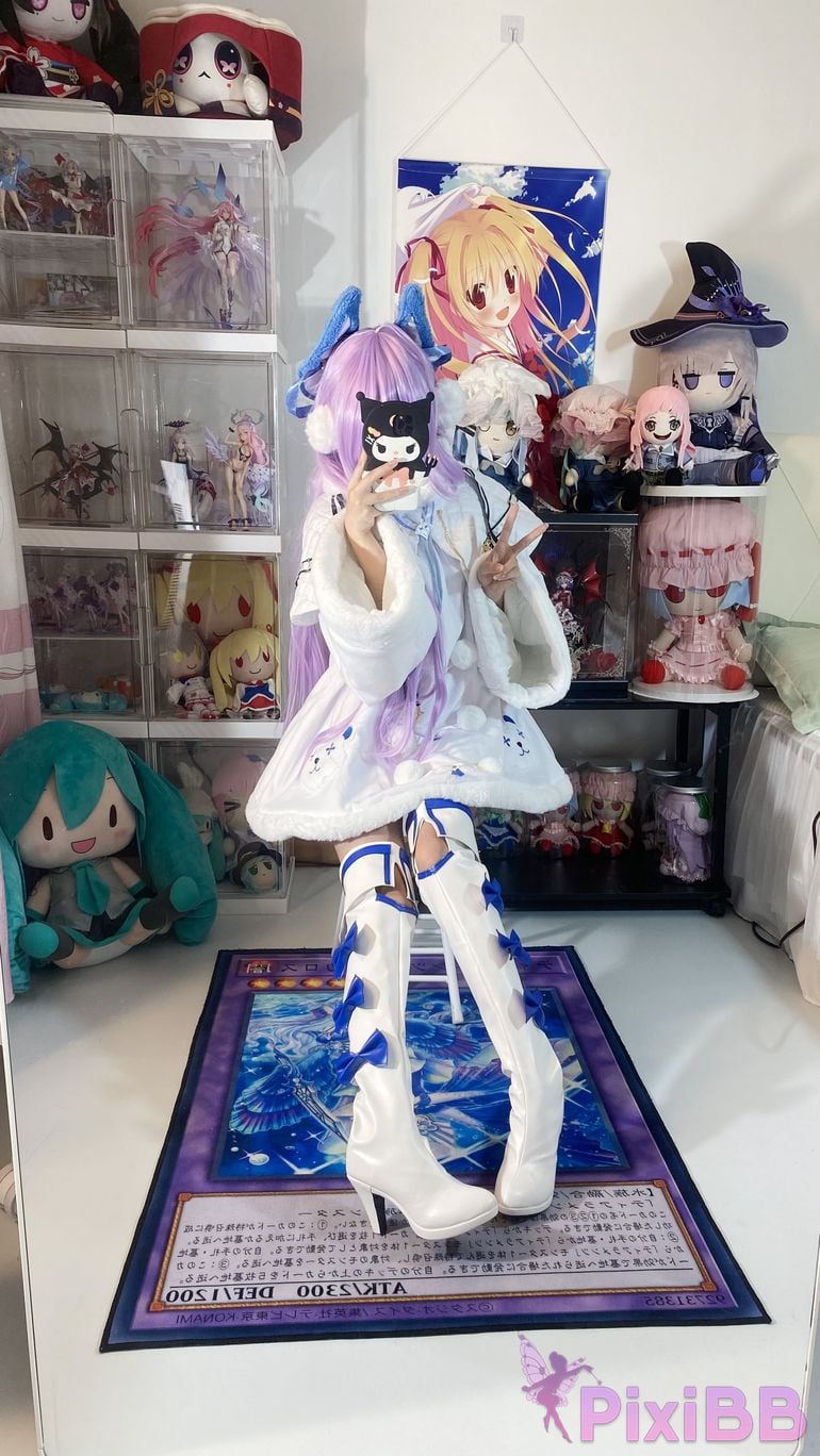 Cosplay Shirly Azur Blue Route Tashkent Original Skin PixiBB.COM 030