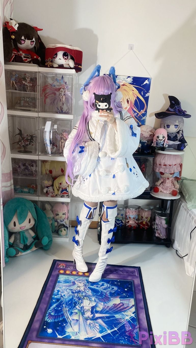 Cosplay Shirly Azur Blue Route Tashkent Original Skin PixiBB.COM 045