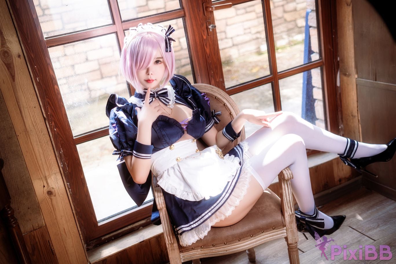 Cosplay Amazon catfish FGO Massau Maid PixiBB.COM 003