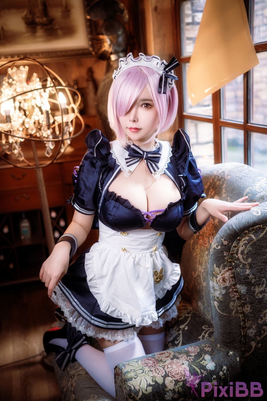 Cosplay Amazon catfish FGO Massau Maid PixiBB.COM 004