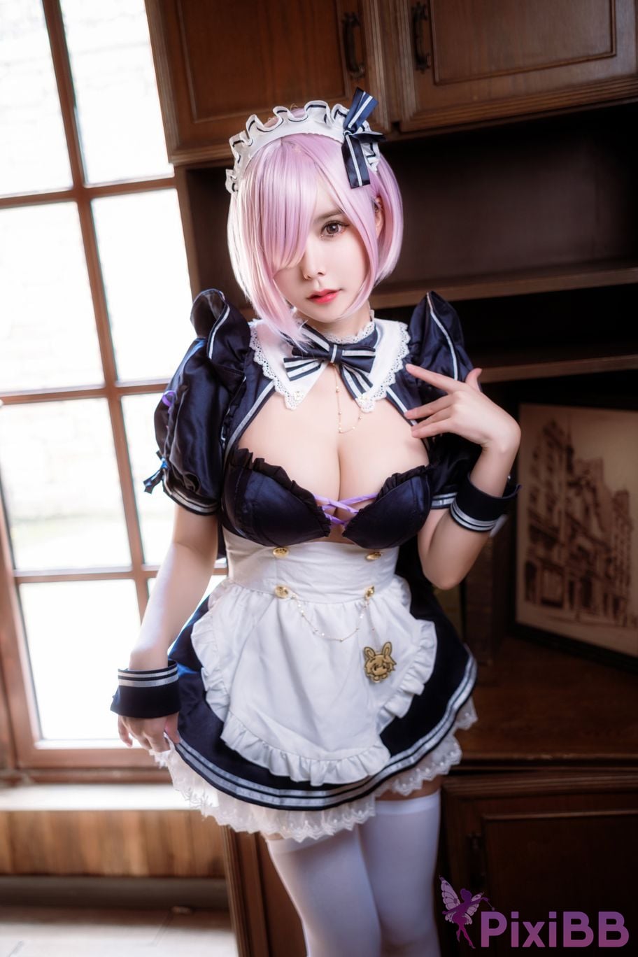 Cosplay Amazon catfish FGO Massau Maid PixiBB.COM 006