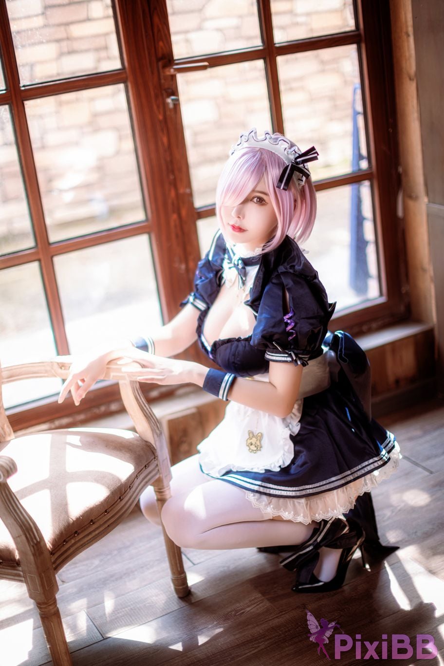 Cosplay Amazon catfish FGO Massau Maid PixiBB.COM 007