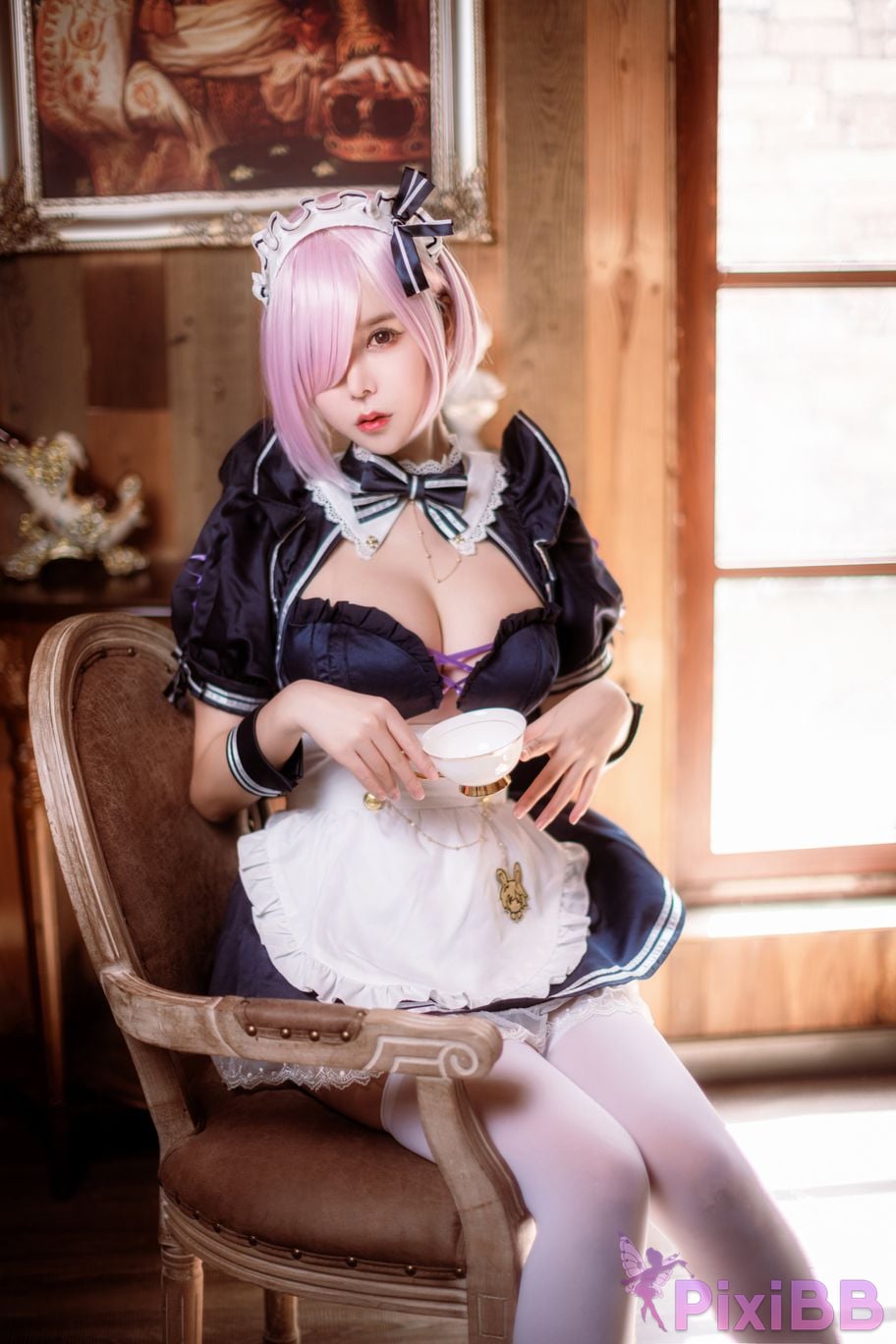 Cosplay Amazon catfish FGO Massau Maid PixiBB.COM 008