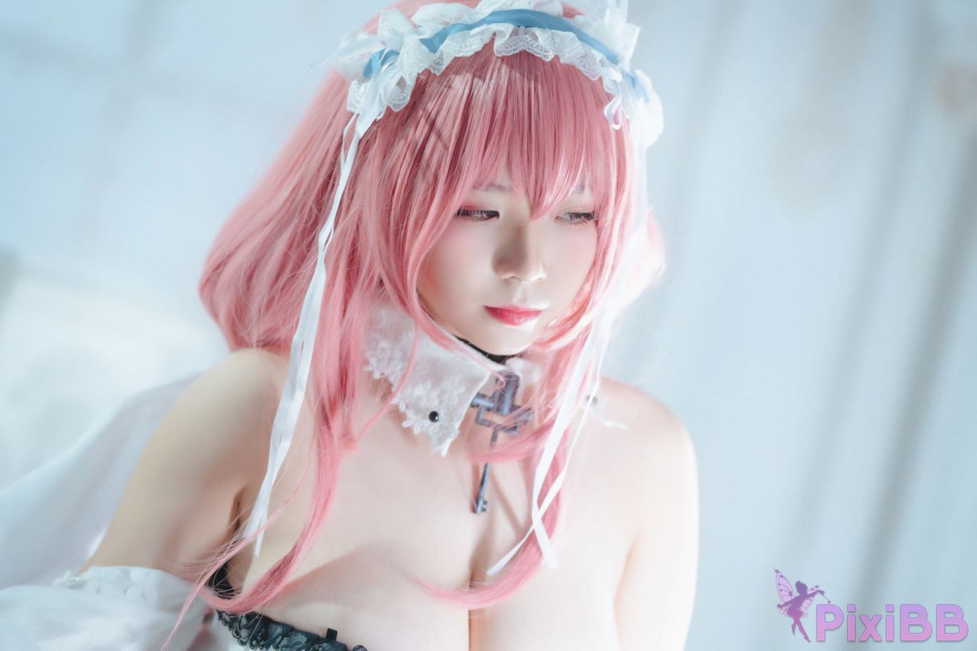 Cosplay Faceless Angel Wy Azur Blue Route Perse PixiBB.COM 002