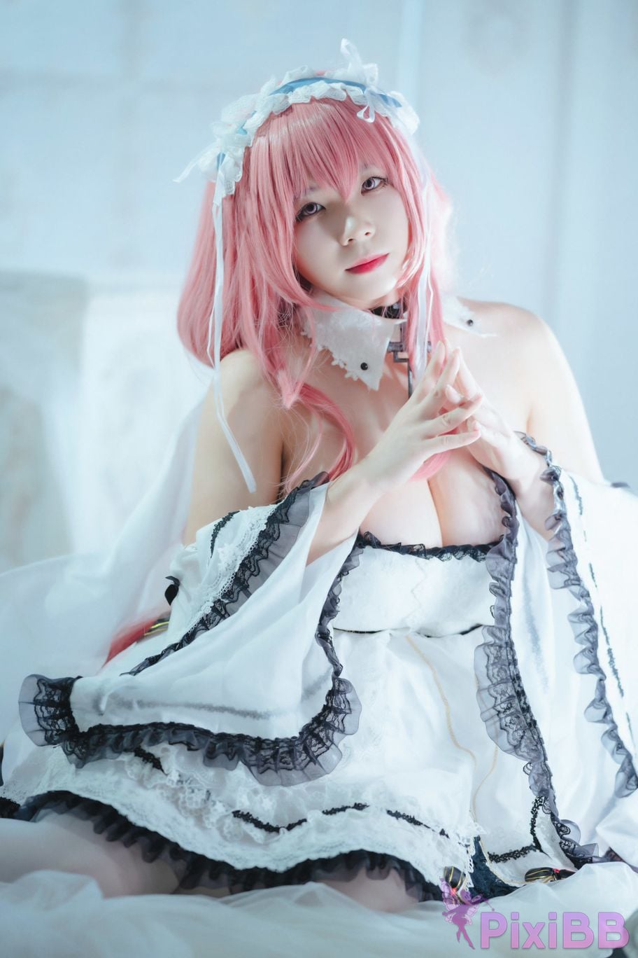 Cosplay Faceless Angel Wy Azur Blue Route Perse PixiBB.COM 003