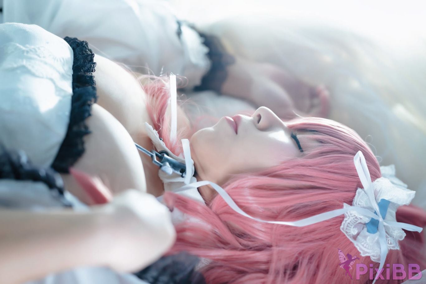 Cosplay Faceless Angel Wy Azur Blue Route Perse PixiBB.COM 007