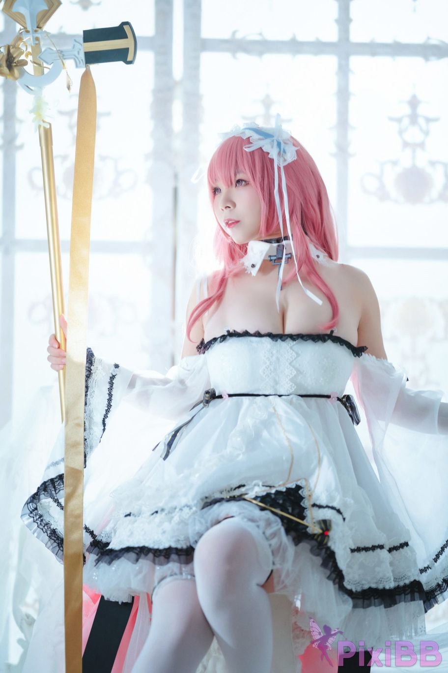 Cosplay Faceless Angel Wy Azur Blue Route Perse PixiBB.COM 014