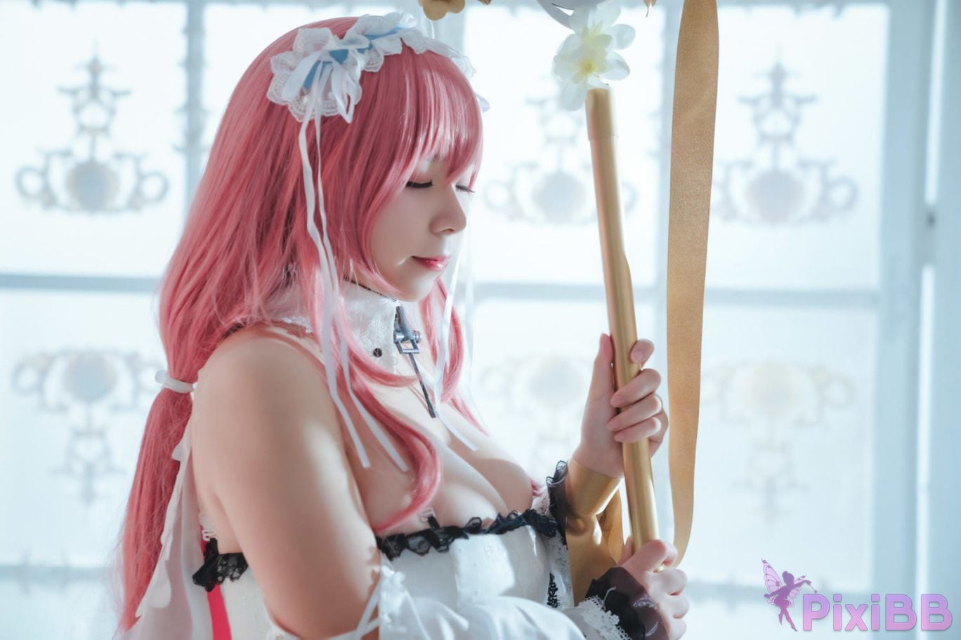 Cosplay Faceless Angel Wy Azur Blue Route Perse PixiBB.COM 023