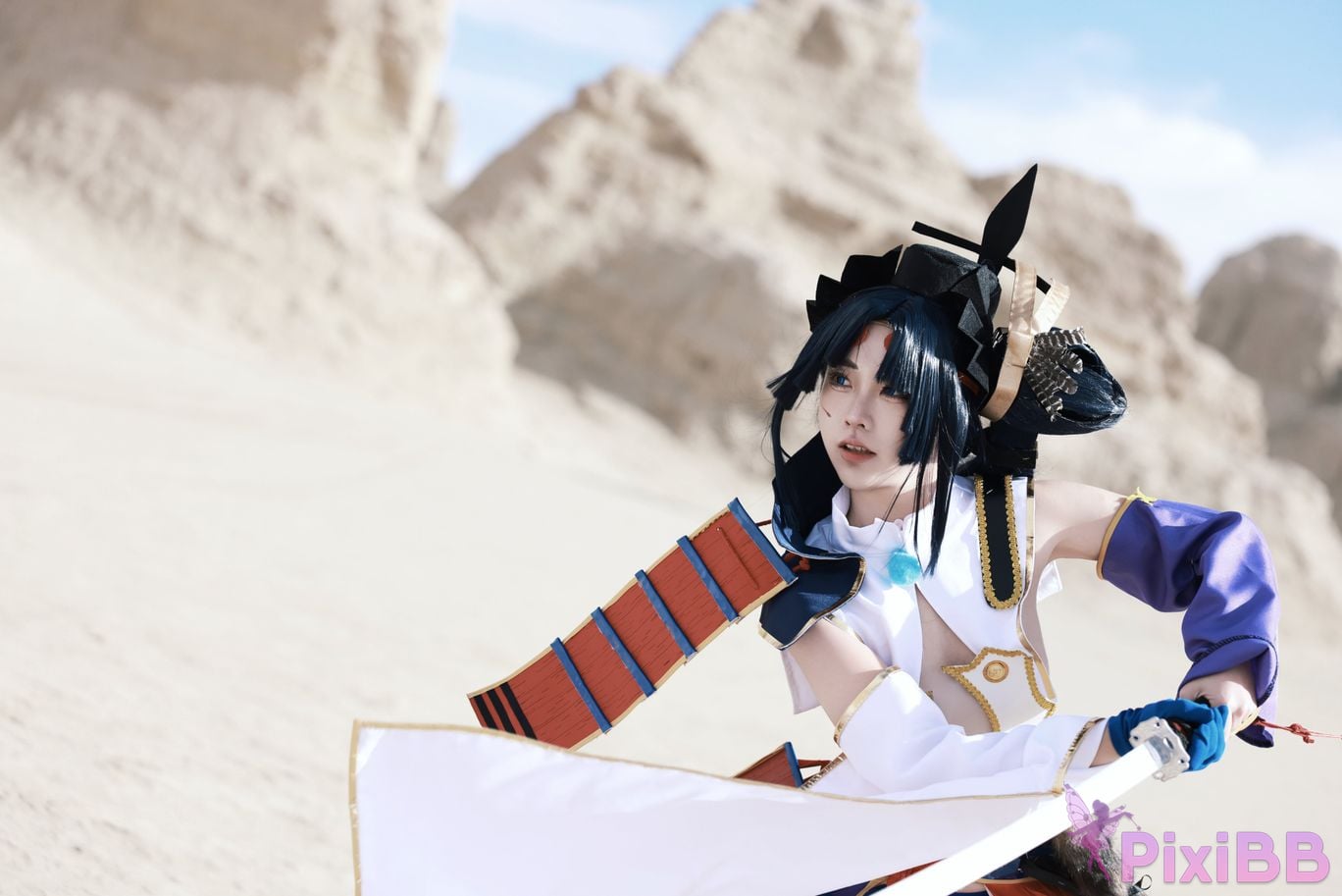 Cosplayer G44 wont get hurt Ushiwakamaru PixiBB.COM 003