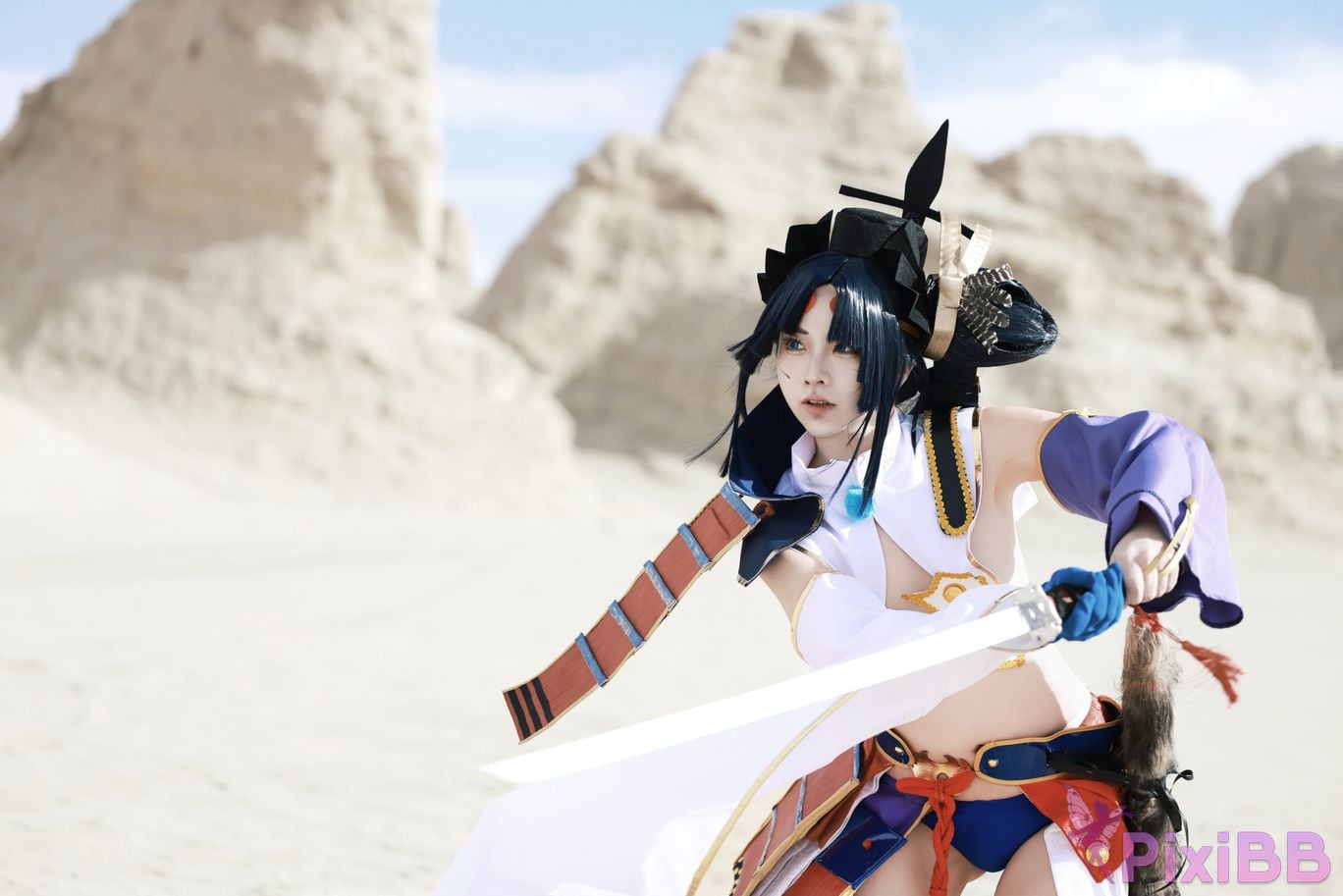 Cosplayer G44 wont get hurt Ushiwakamaru PixiBB.COM 004