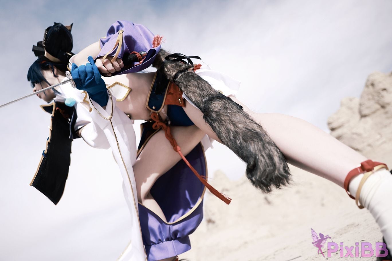 Cosplayer G44 wont get hurt Ushiwakamaru PixiBB.COM 006