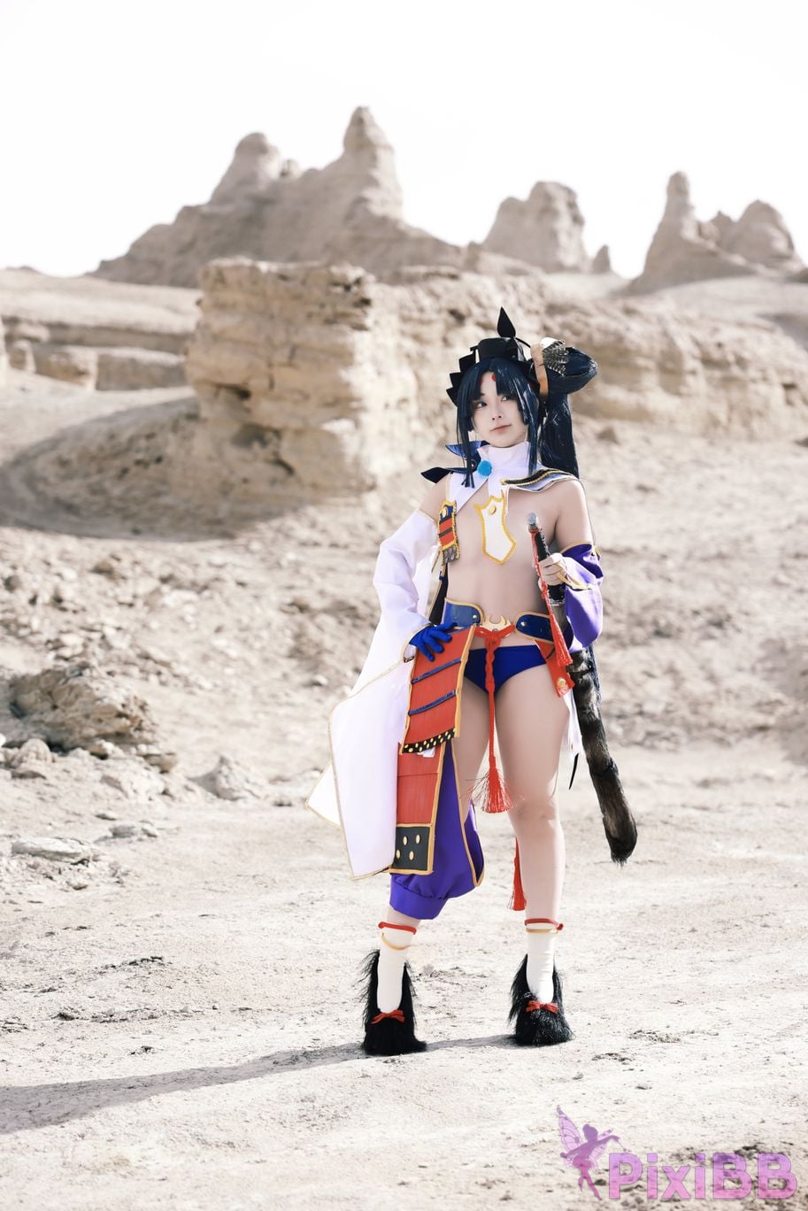 Cosplayer G44 wont get hurt Ushiwakamaru PixiBB.COM 016