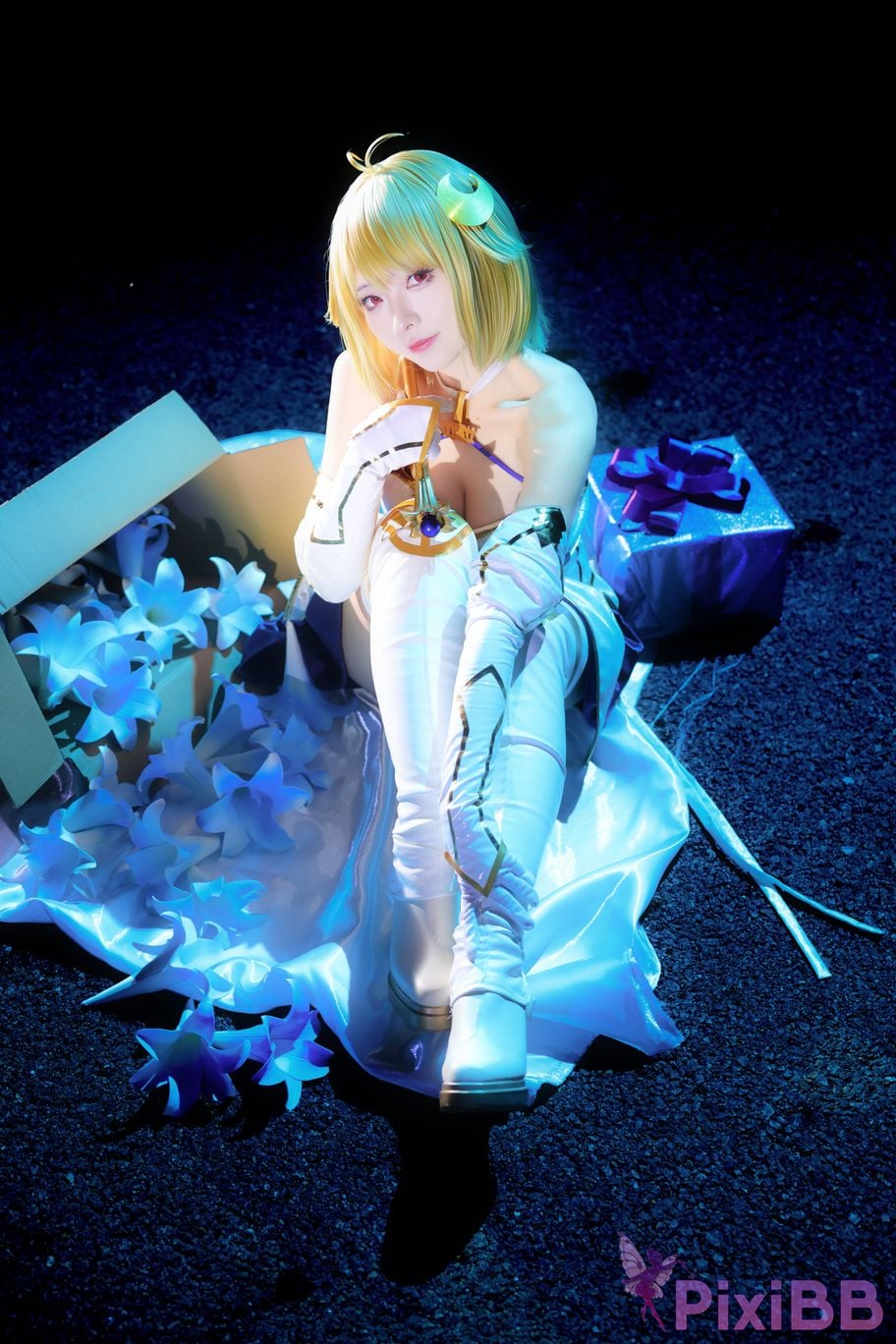 Cosplay G44 wont get hurt FGO White Moonie PixiBB.COM 014