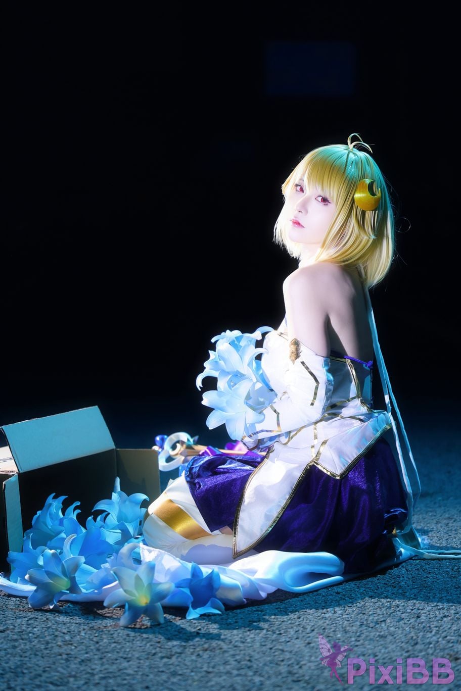 Cosplay G44 wont get hurt FGO White Moonie PixiBB.COM 017