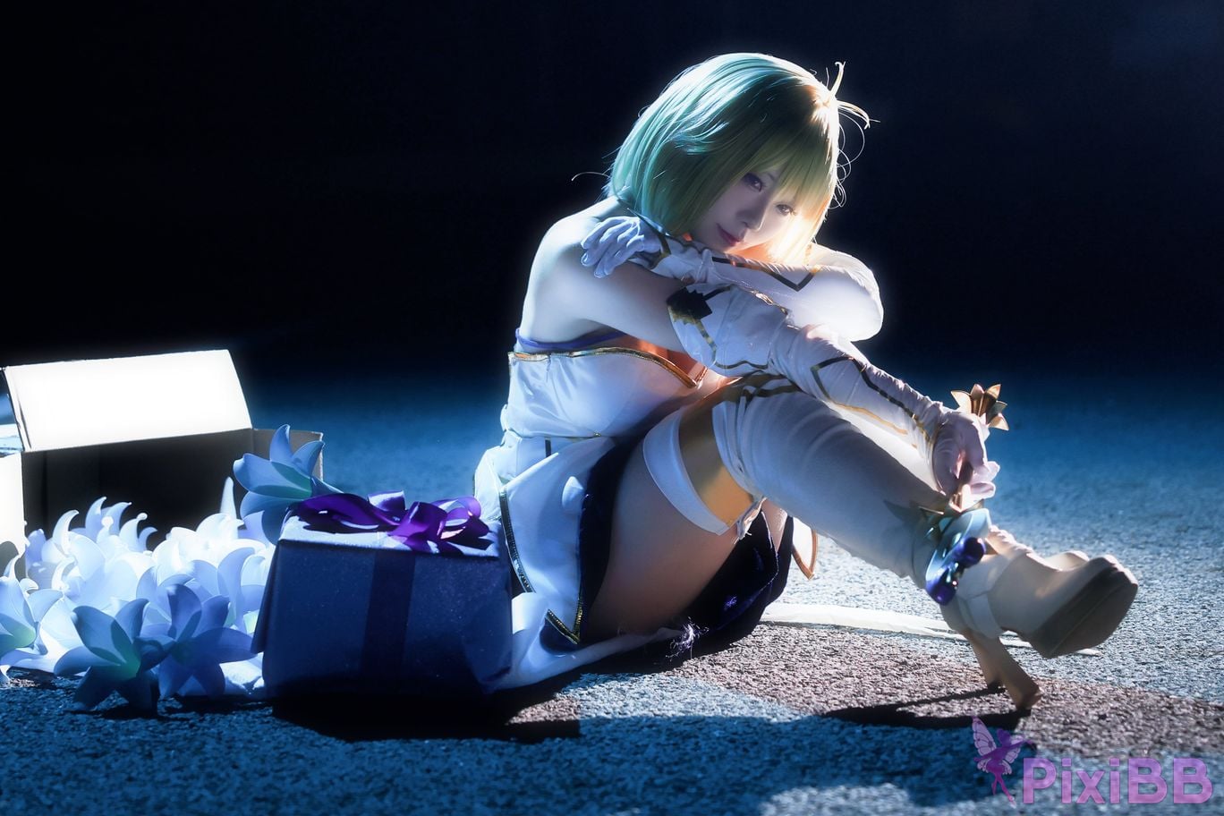 Cosplay G44 wont get hurt FGO White Moonie PixiBB.COM 018