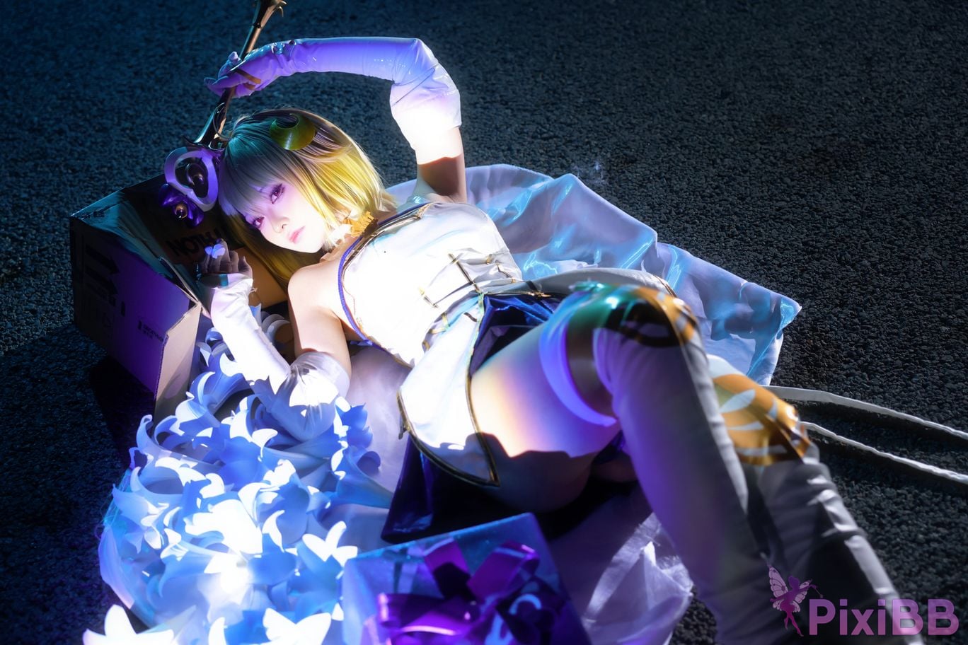 Cosplay G44 wont get hurt FGO White Moonie PixiBB.COM 019