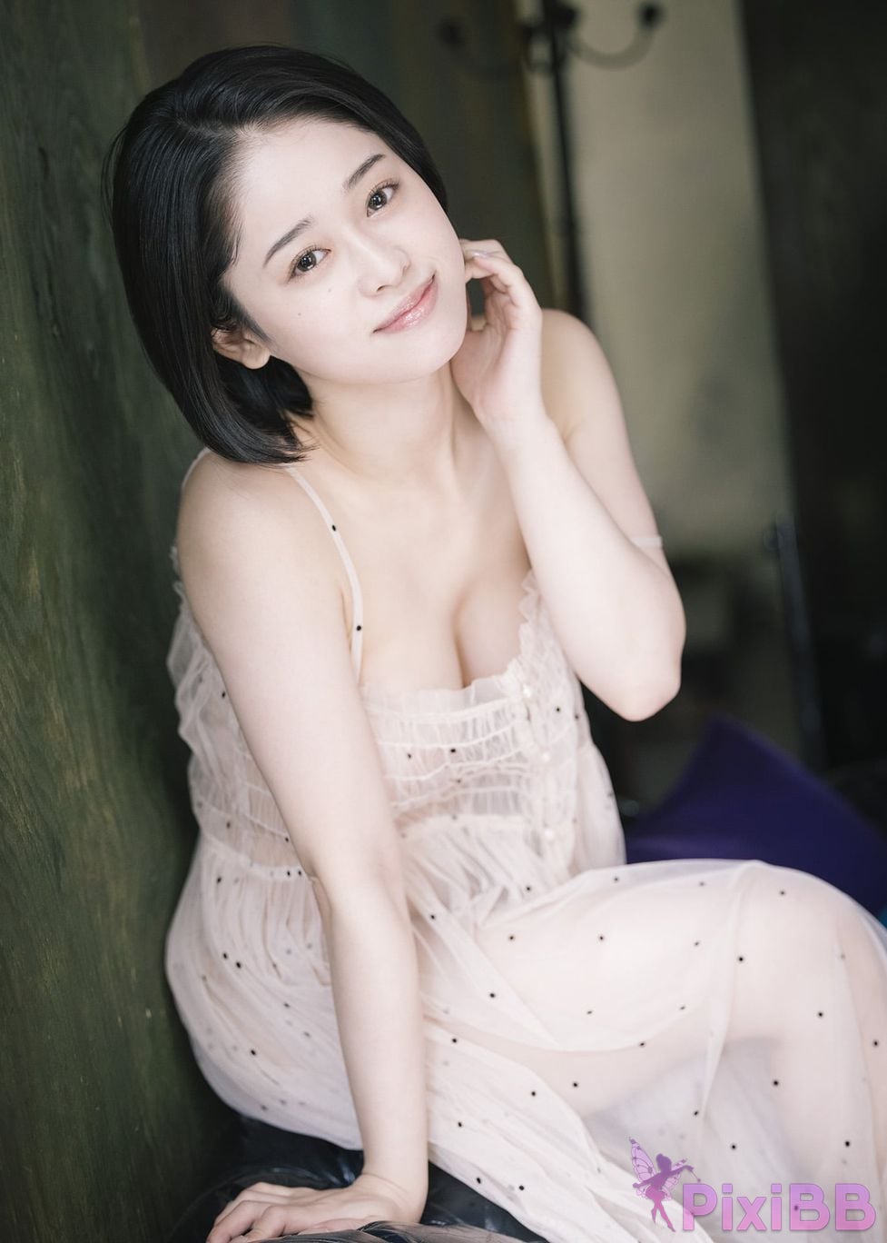 Japanese Idol MINAMO Milky White Season Asage SEXY PixiBB.COM 002