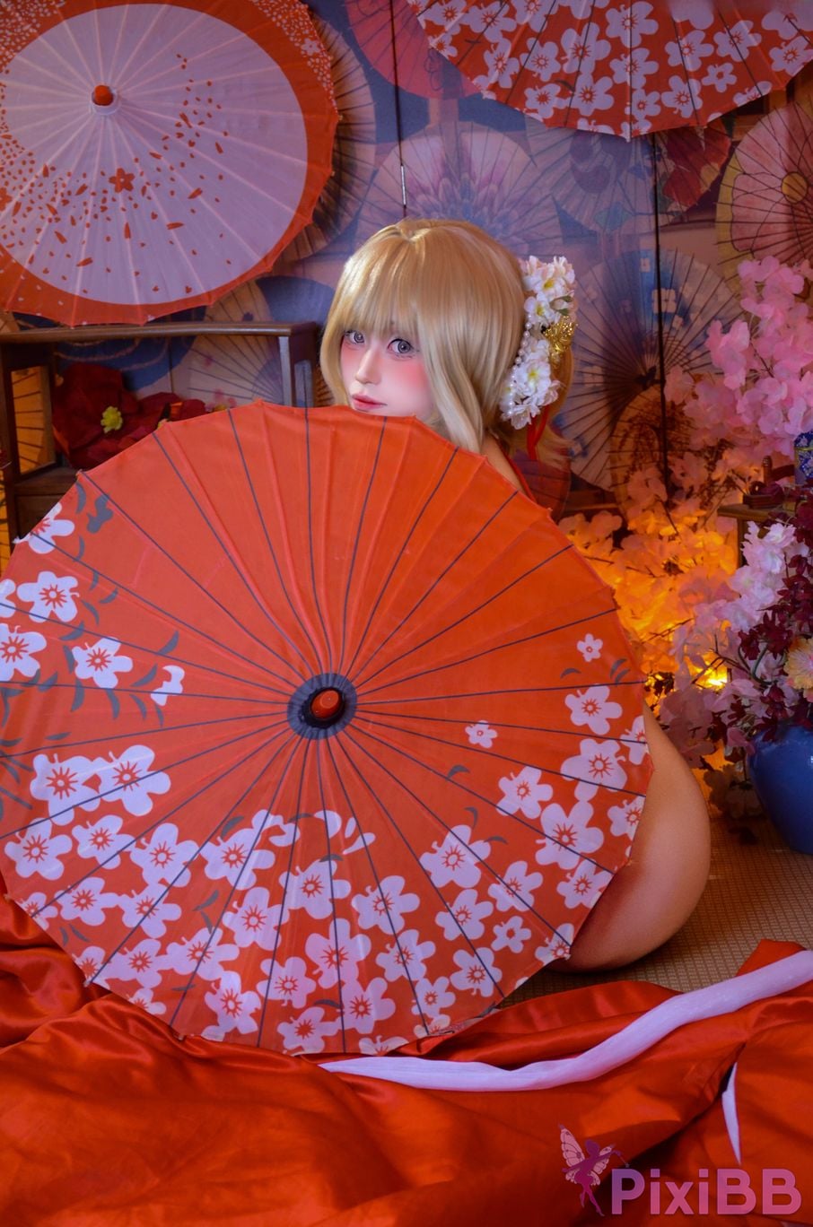 Cosplayer Barbecue pork hibiki azur lane glory new year PixiBB.COM 006