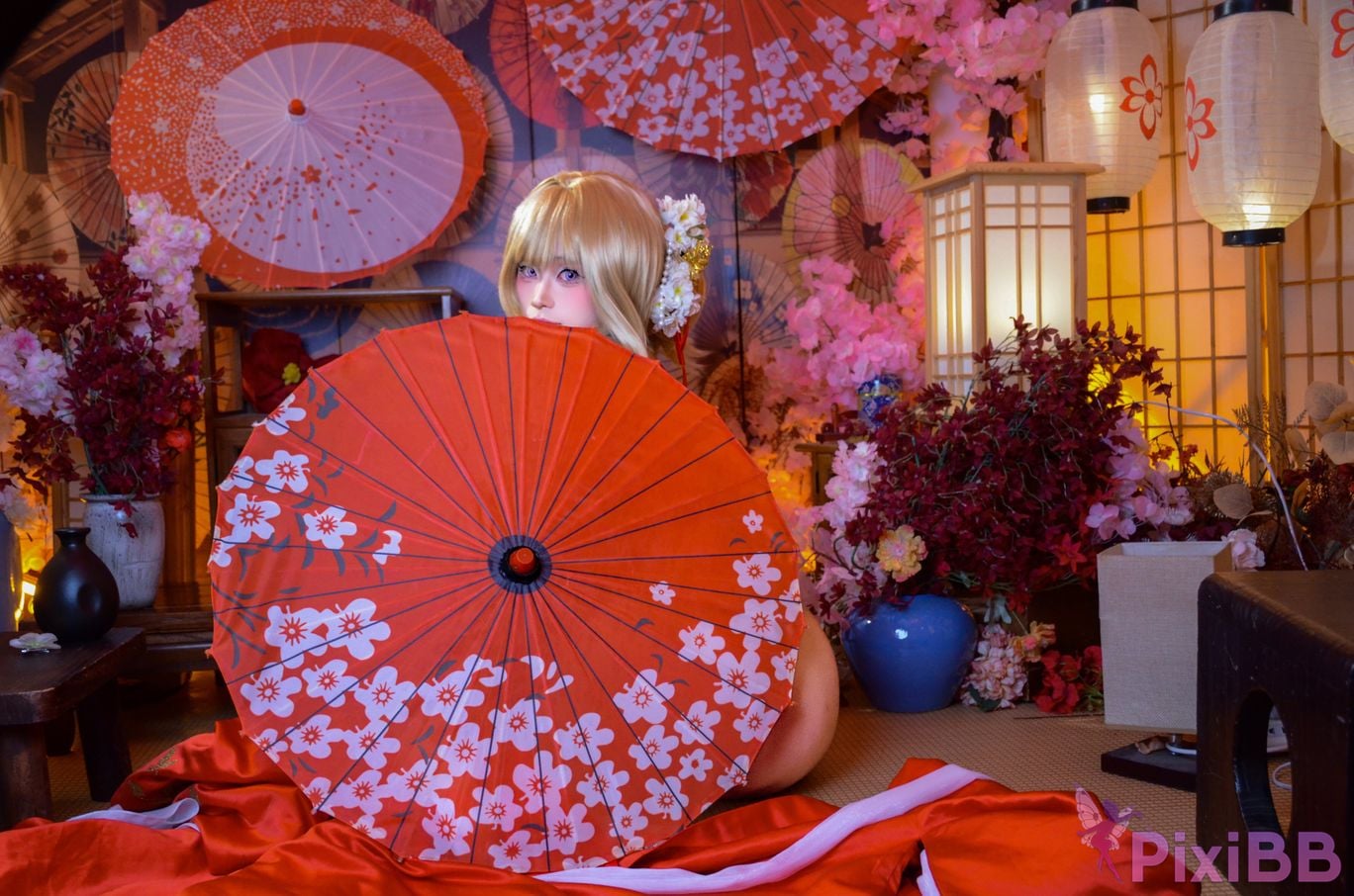 Cosplayer Barbecue pork hibiki azur lane glory new year PixiBB.COM 007