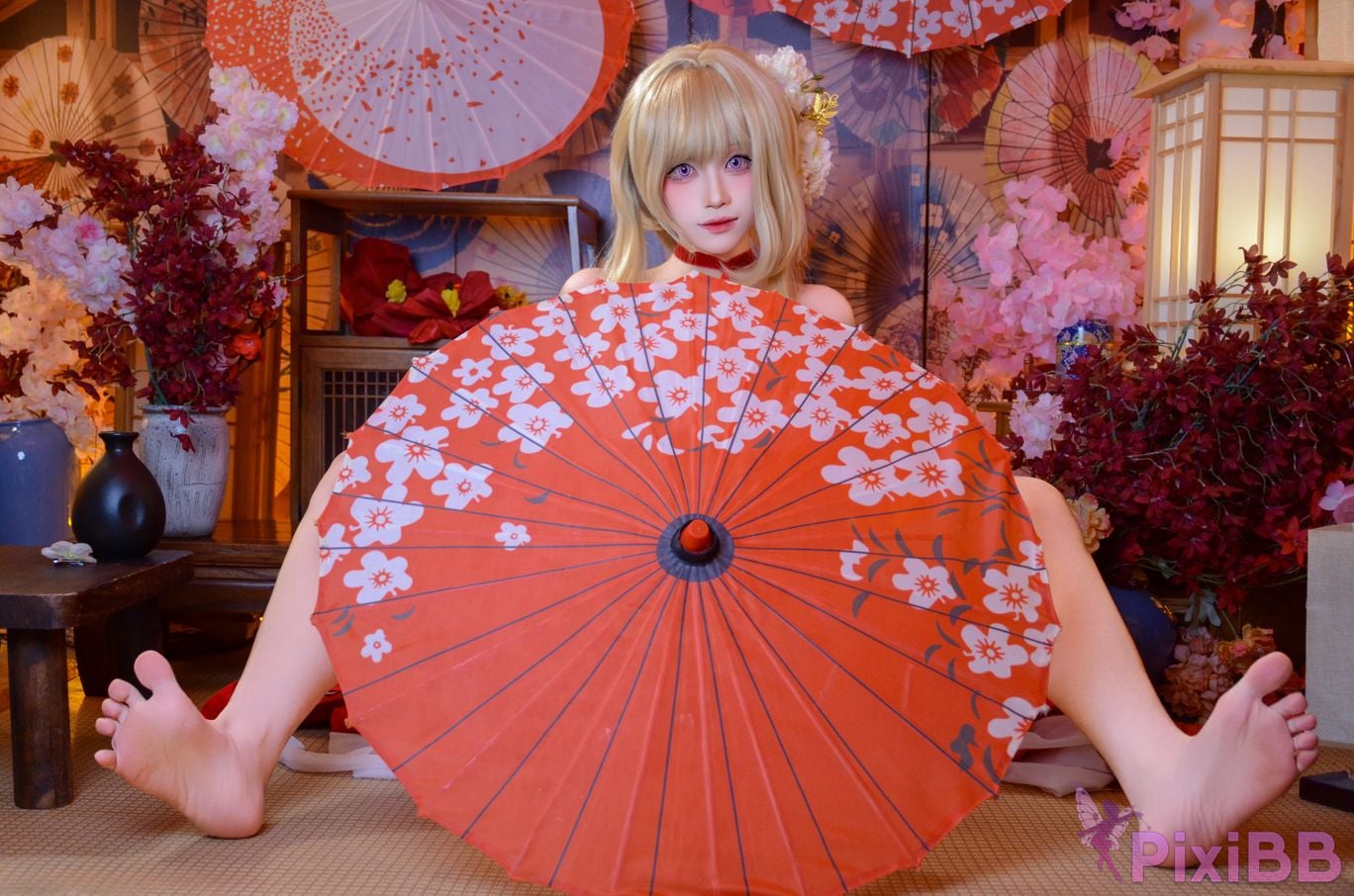 Cosplayer Barbecue pork hibiki azur lane glory new year PixiBB.COM 023