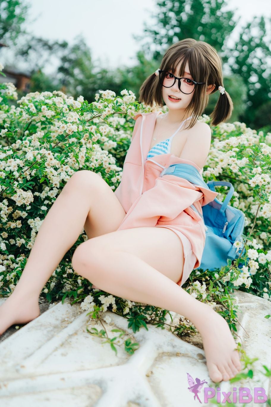 Cosplayer Eiri Kanzawa summer fruit PixiBB.COM 045