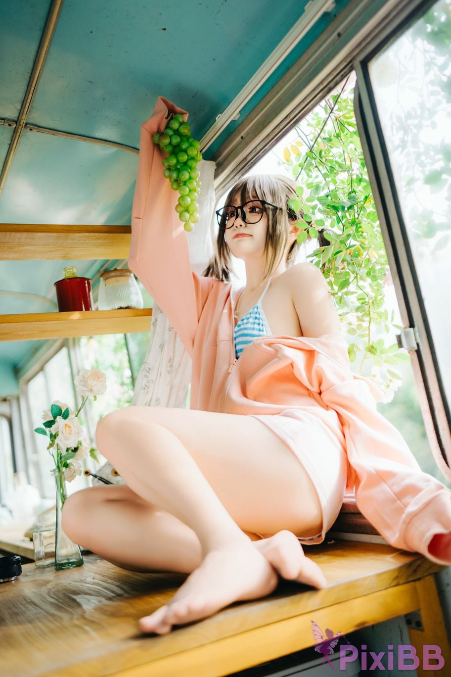 Cosplayer Eiri Kanzawa summer fruit PixiBB.COM 059