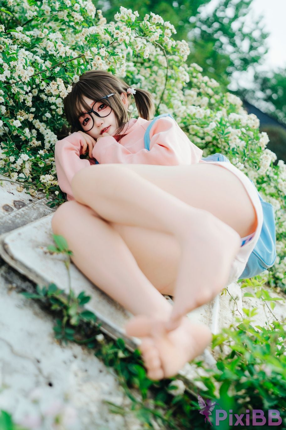 Cosplayer Eiri Kanzawa summer fruit PixiBB.COM 100
