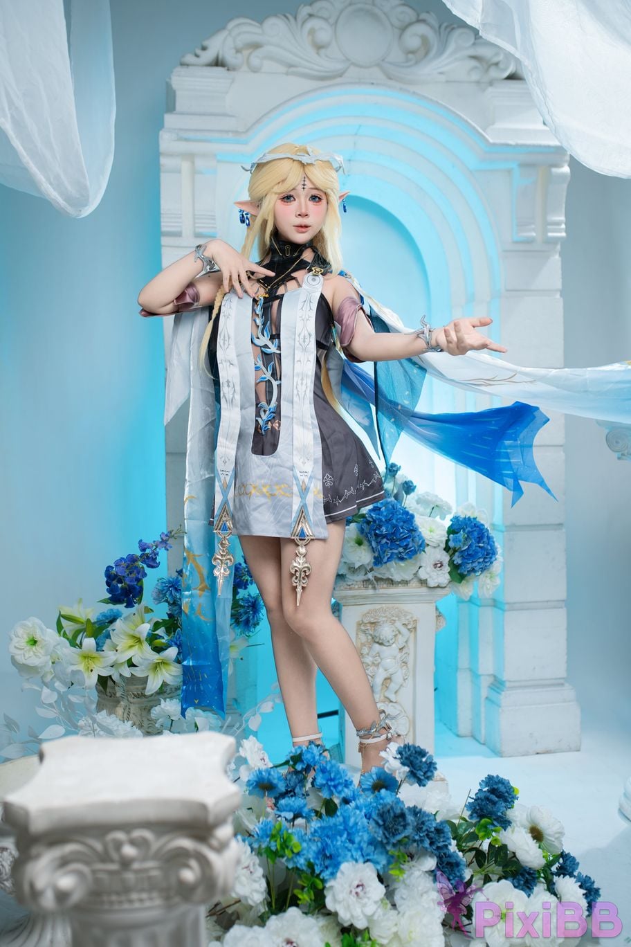 Cosplay YanYan Cartethyia Wuthering Waves PixiBB.COM 001